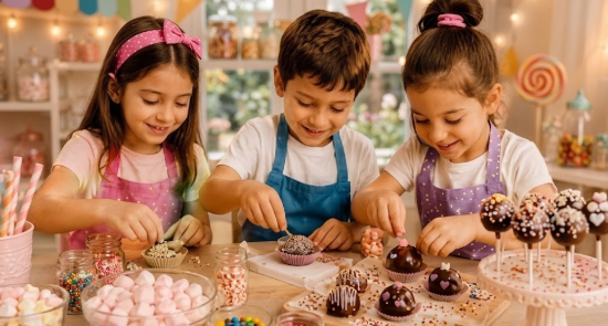 סדנת ממתקים חווייתית באווירה שמחה ומתוקה. נכין יחד מגוון הפתעות טעימות וניהנה מחוויה יצירתית ומתוקה במיוחד. מועדון ECHO – מסיבות, קולנוע הפעלות וסדנאות , כל ילד חייב כרטיס , לא תות