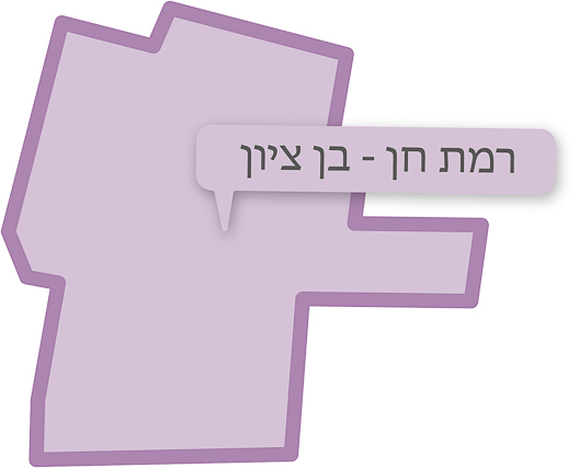 מפת שכונת רמת חן